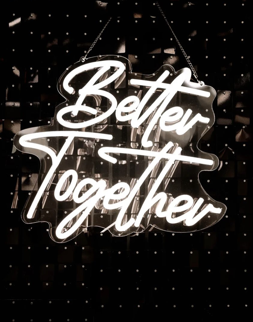 better together Brautstrauss
